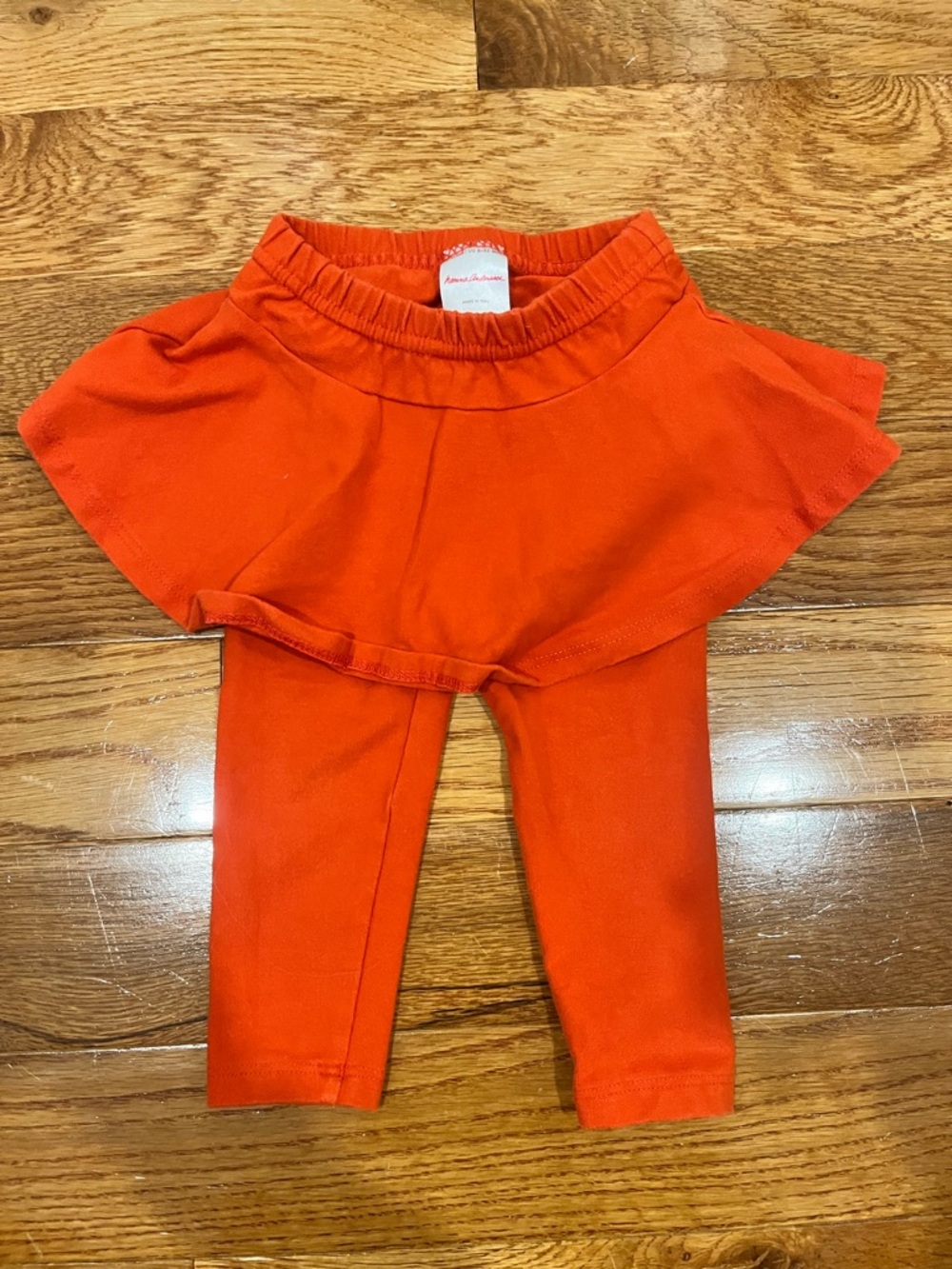 Hanna Andersson red Skirted Leggings